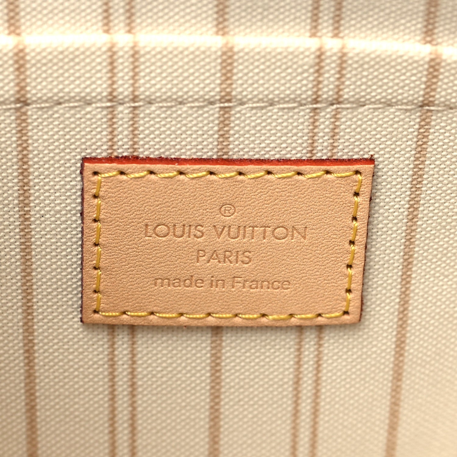 Louis Vuitton Damier Azur Neverfull MM GM Pochette 6 of 6