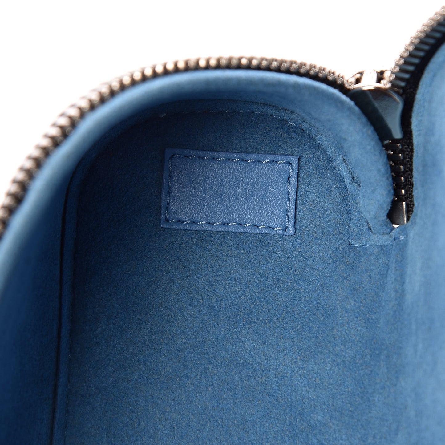 Monogram Emilie Zippered Sunglasses Case Navy