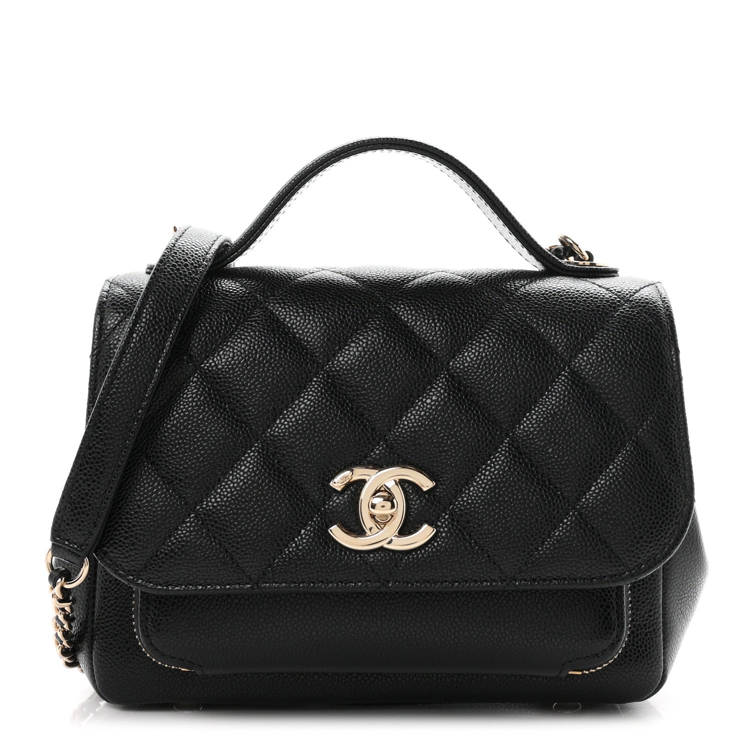Chanel Caviar Quilted Small Business Affinity Flap Black 1 of 11
