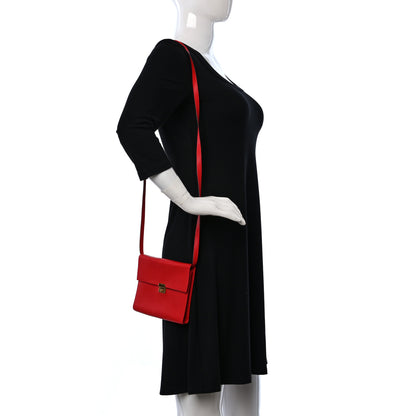 Hermes Chevre Mysore Clic 16 Wallet Rouge de Coeur 2 of 10