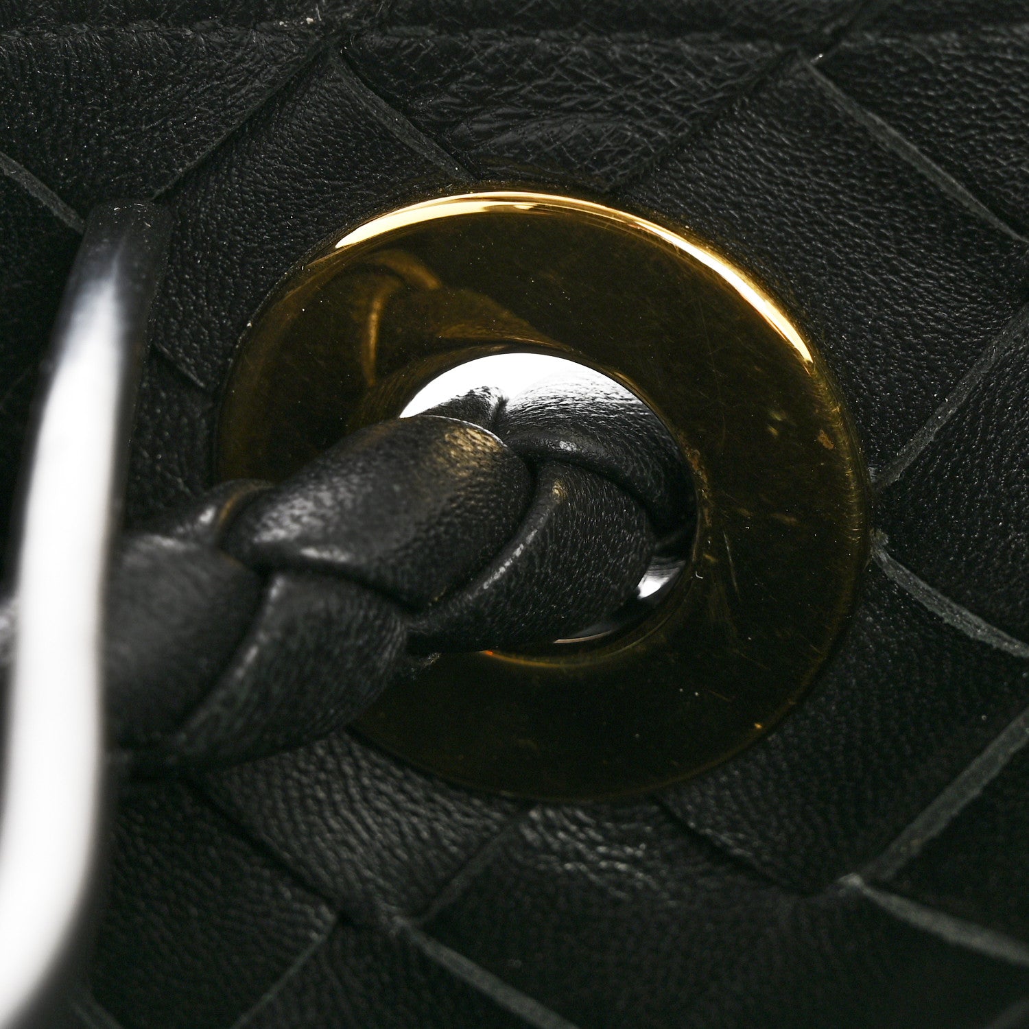Bottega Veneta Nappa Intrecciato Medium Andiamo Shoulder Bag Black 12 of 14