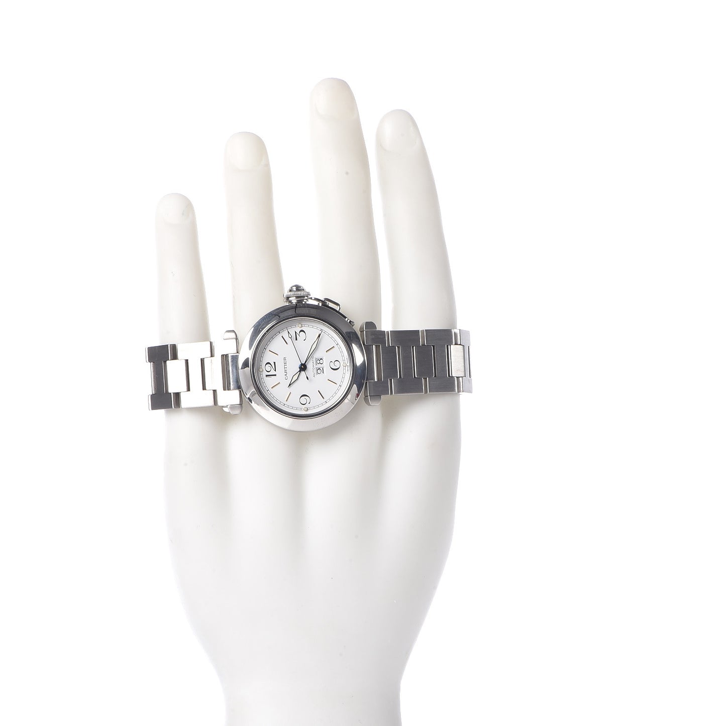 Stainless Steel 35mm Pasha C Big Date Automatic Watch