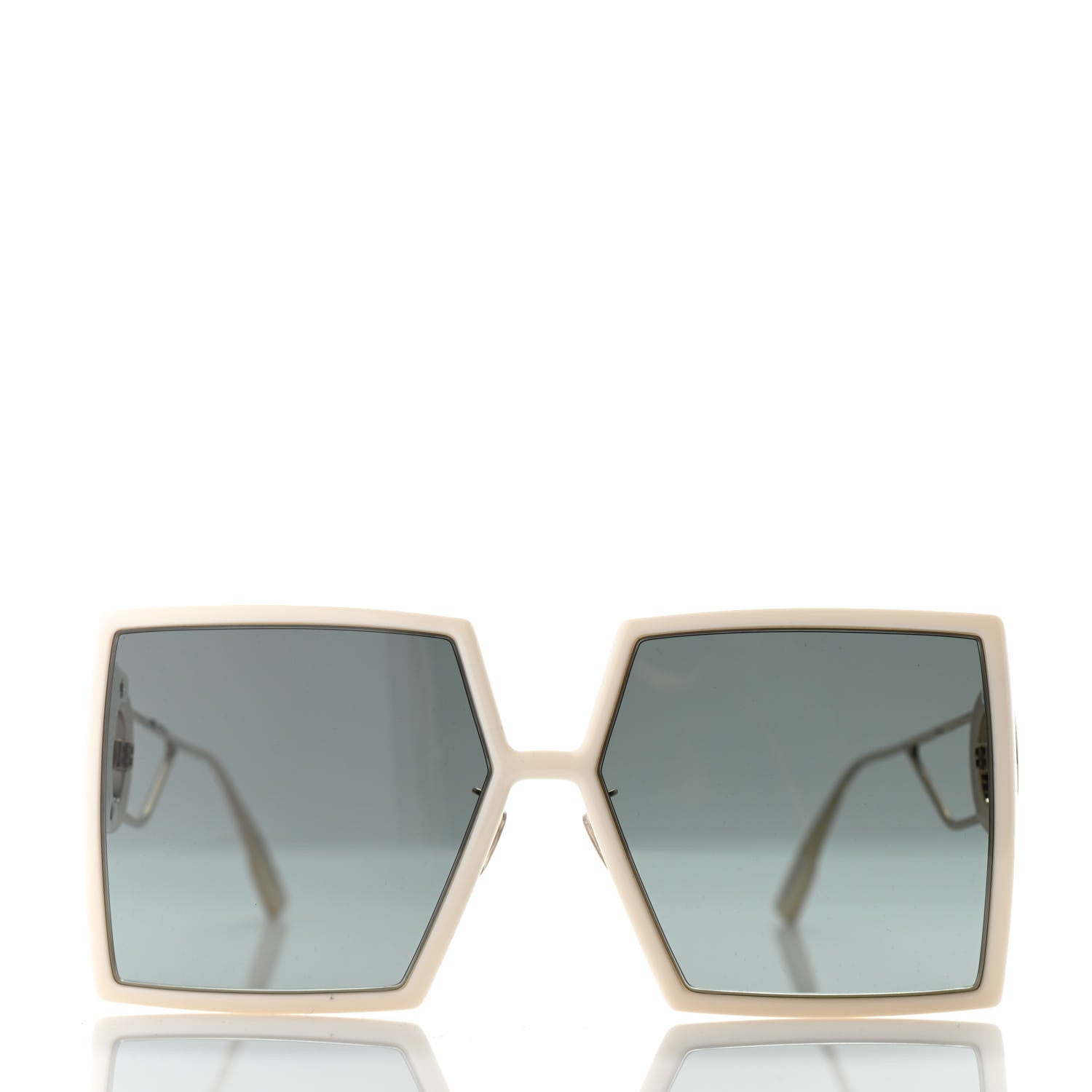 Christian Dior Square 30 Montaigne Sunglasses White 2 of 9