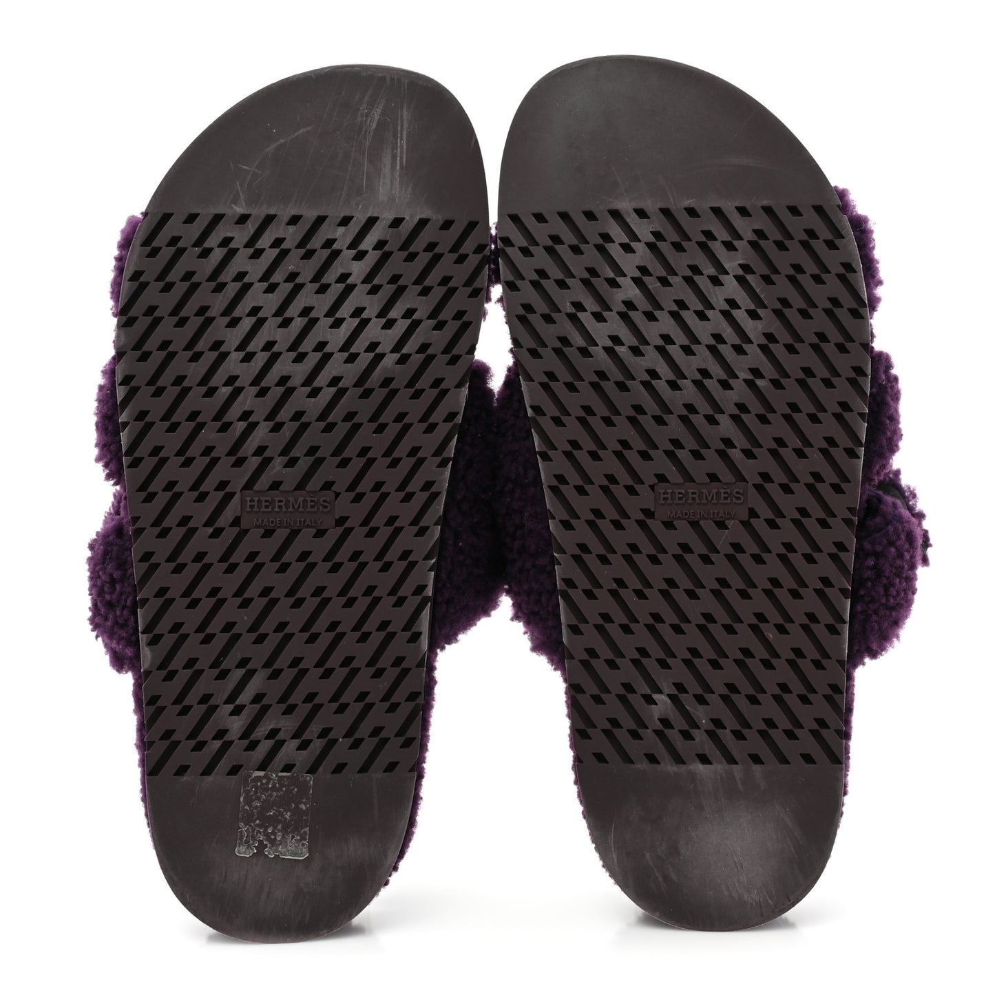 Woolskin Womens Chypre Sandals 38.5 Violet Fonce