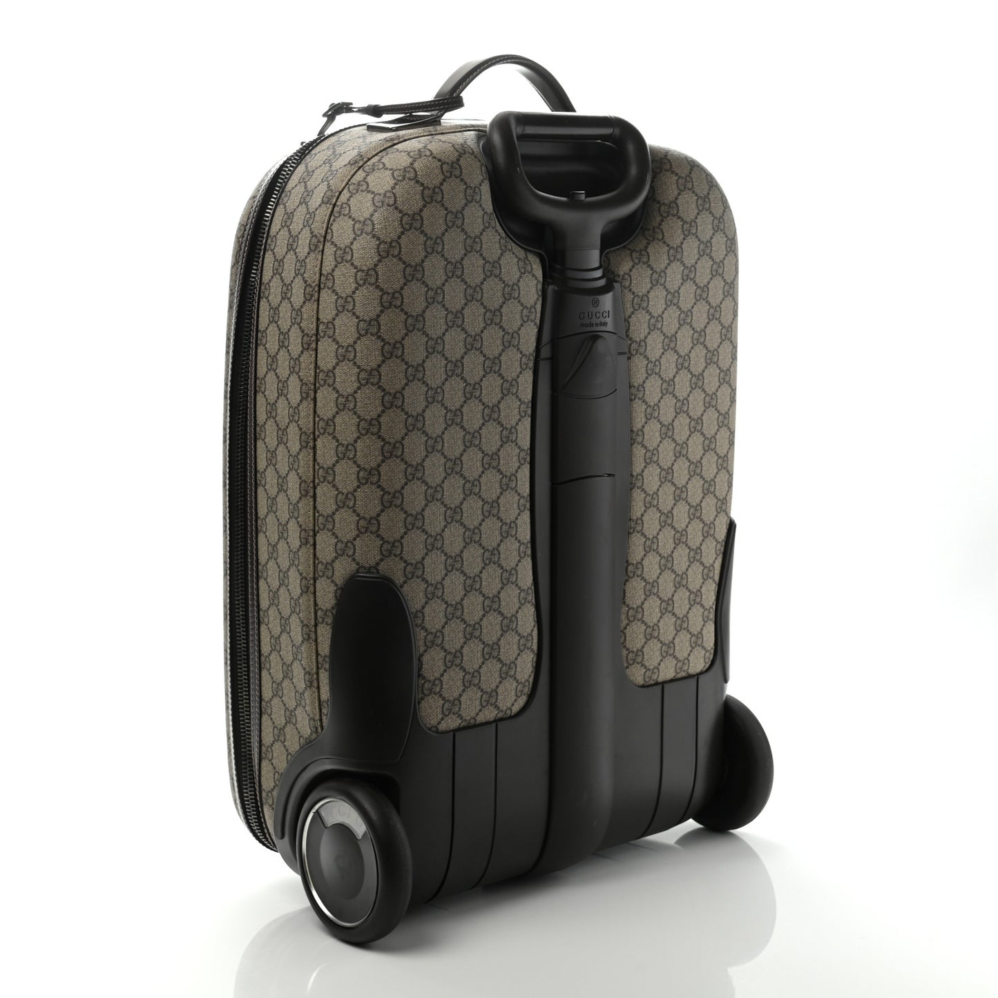 GG Plus Monogram Small Interlocking G Trolley Brown