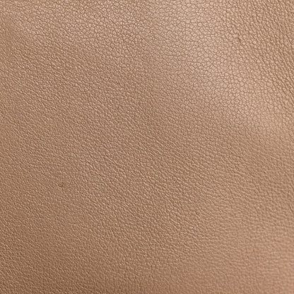 Saint Laurent Lambskin Quilted Medium Loulou Puffer Monogram Chain Satchel Dark Beige 11 of 14