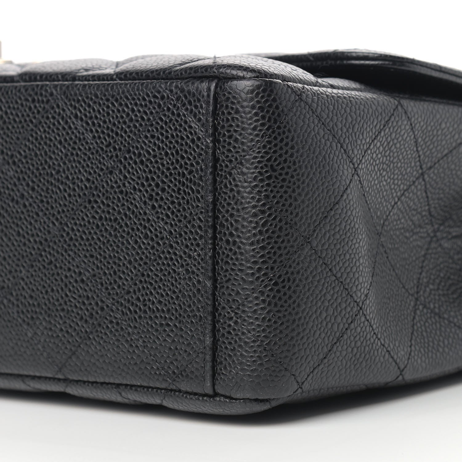 Chanel Caviar Quilted Maxi Single Flap Black 8 of 12