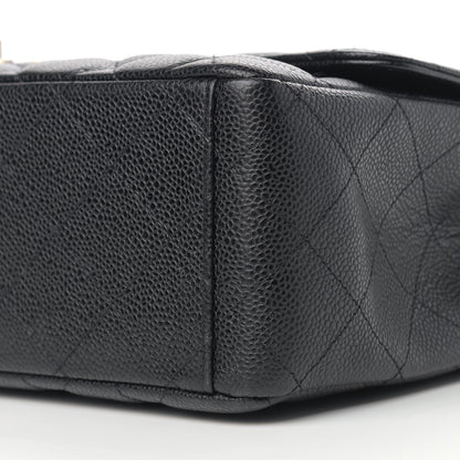 Chanel Caviar Quilted Maxi Single Flap Black 8 of 12