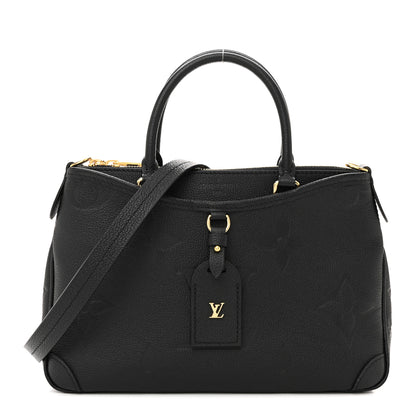 Louis Vuitton Empreinte Monogram Giant Trianon PM Black 1 of 10