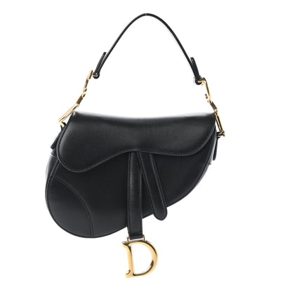 Christian Dior Calfskin Mini Saddle Bag Black 1 of 5