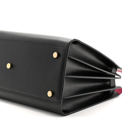 Saint Laurent Calfskin Small Sac De Jour Black Fuchsia 10 of 10