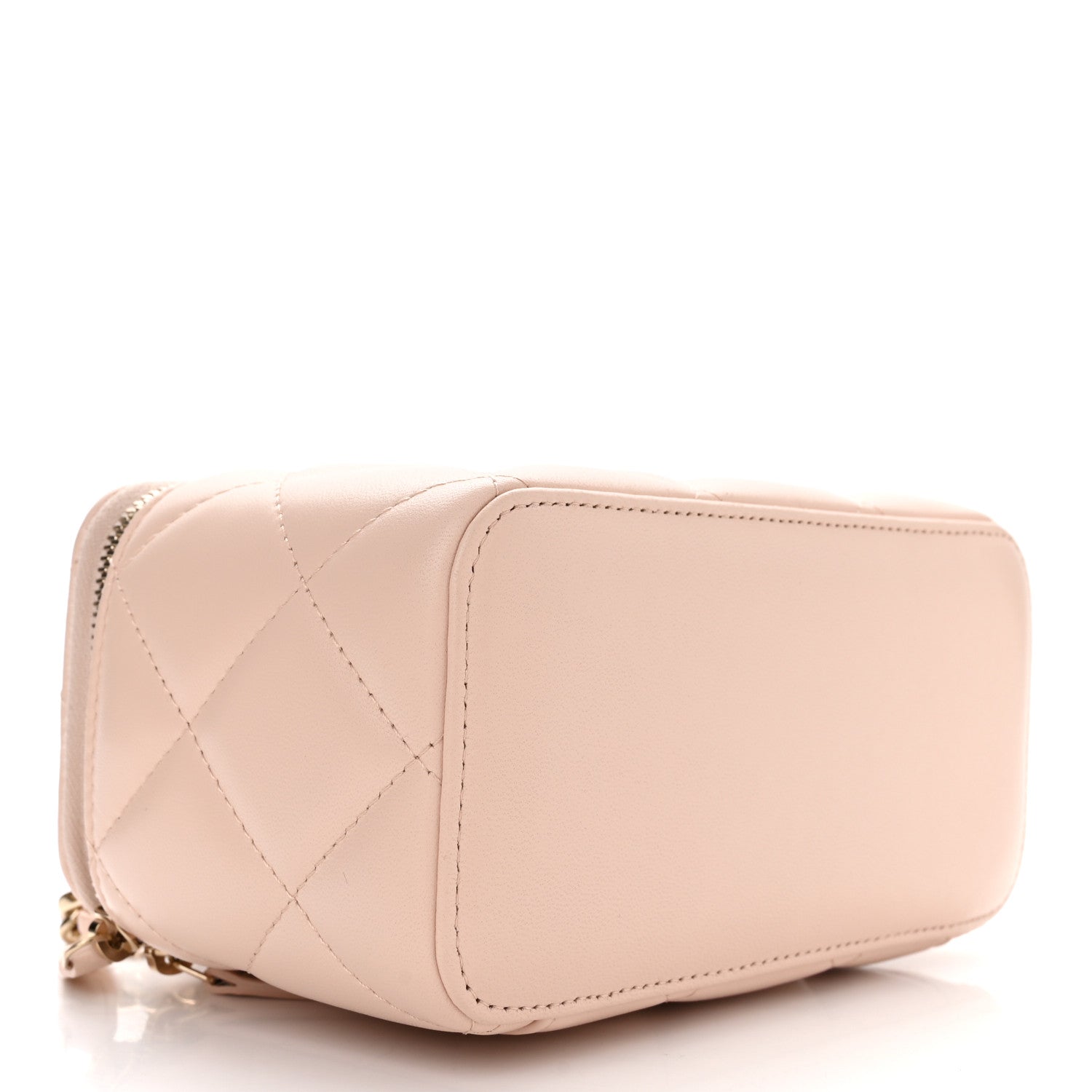 Chanel Lambskin Vanity Case Light Pink 4 of 11