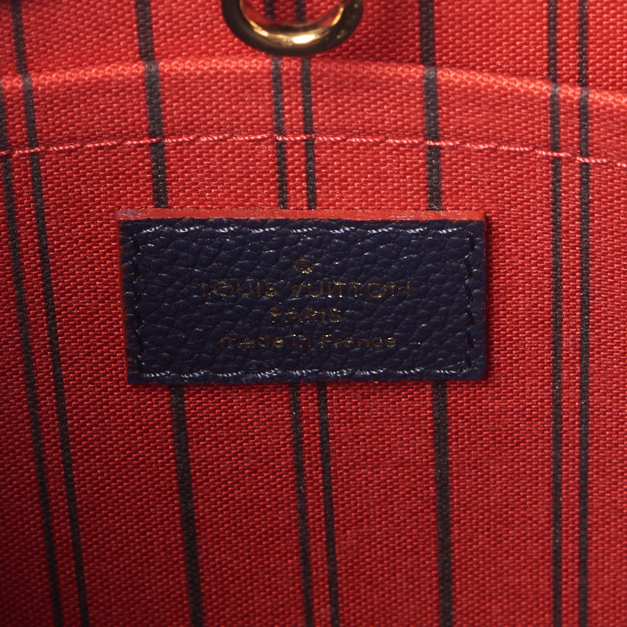 Empreinte Montaigne BB Marine Rouge