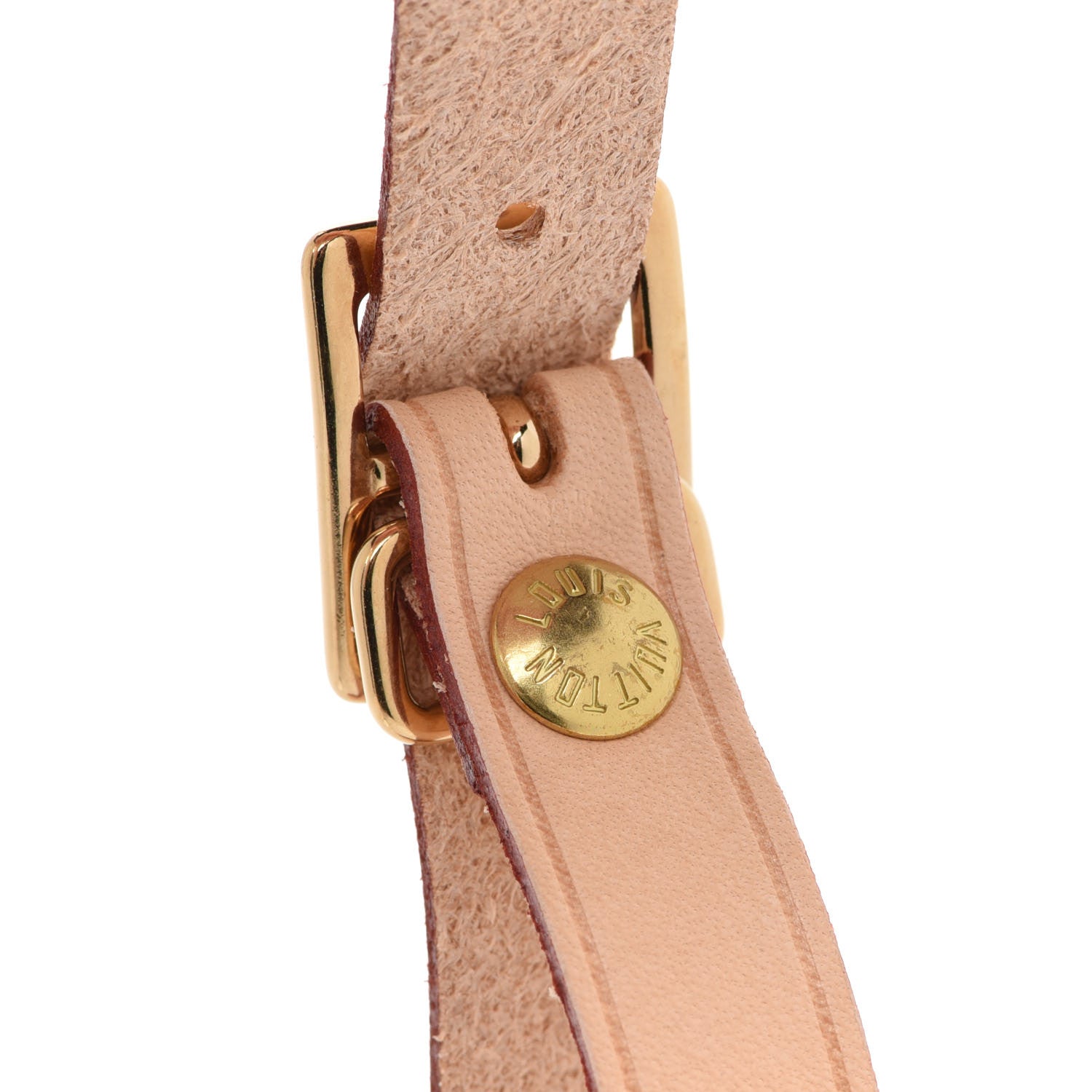 Louis Vuitton Vachetta Cancun Luggage Tag 3 of 4