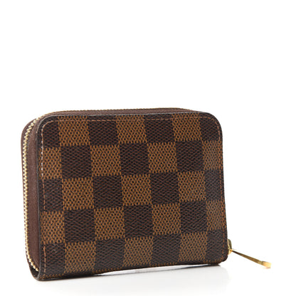 Louis Vuitton Damier Ebene Zippy Coin Purse 3 of 9