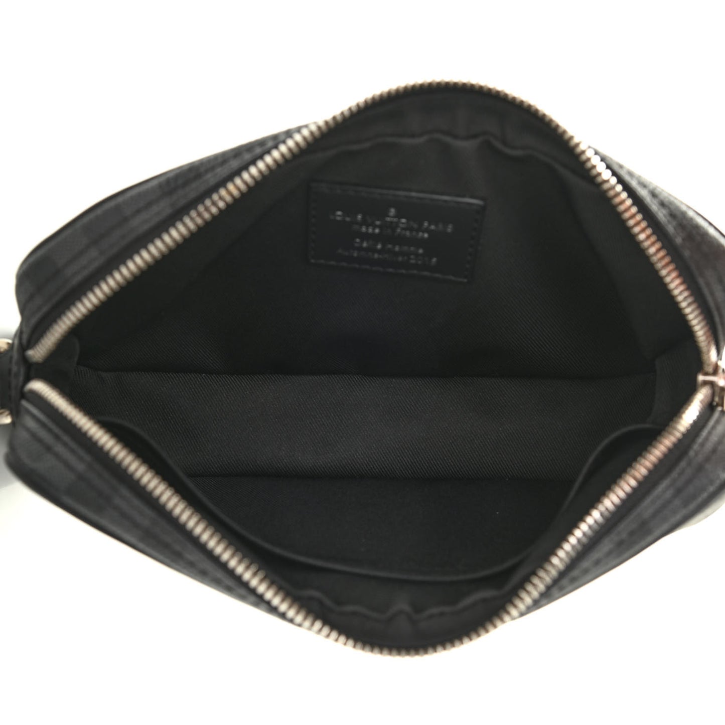 Damier Graphite Rope Pochette Volga White