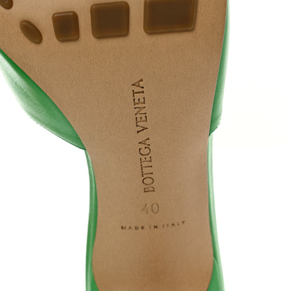 Bottega Veneta Lambskin Stretch Mule Sandals 40 Grass 6 of 7