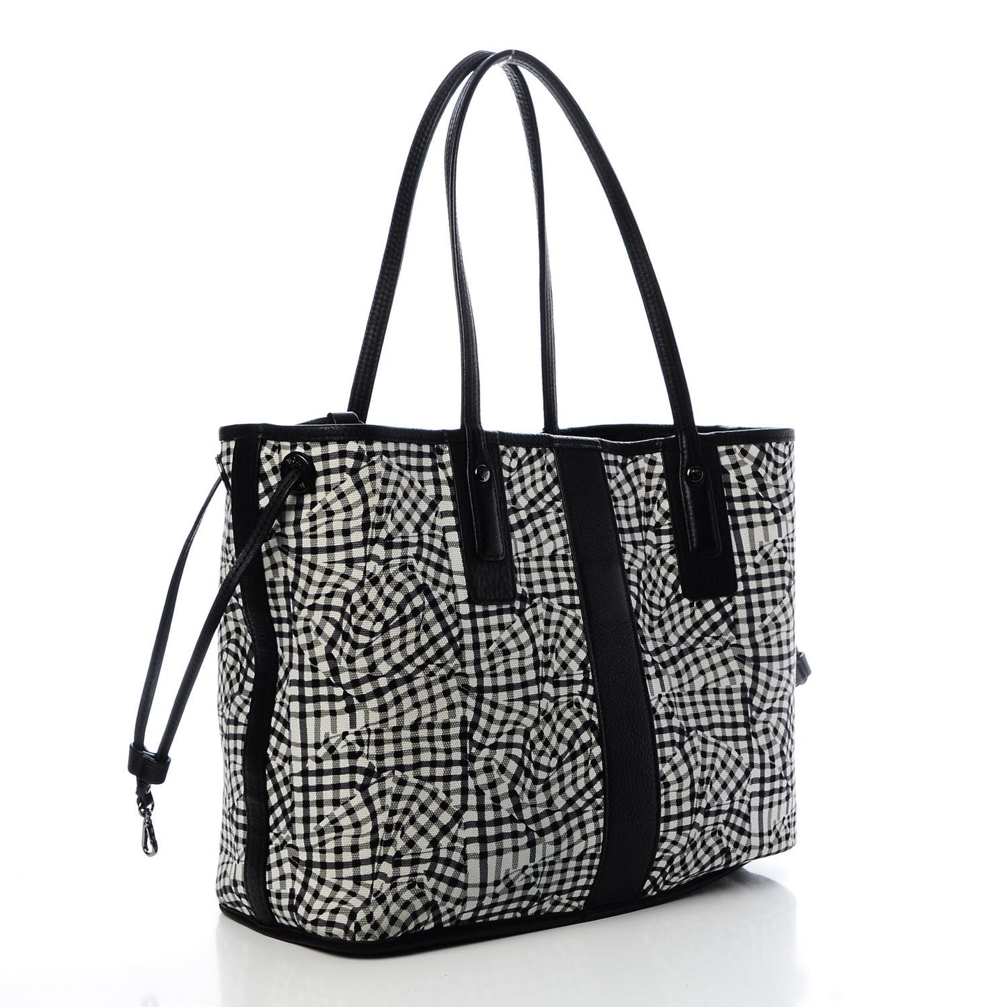 Visetos Medium Liz Reversible Shopper Tote Black