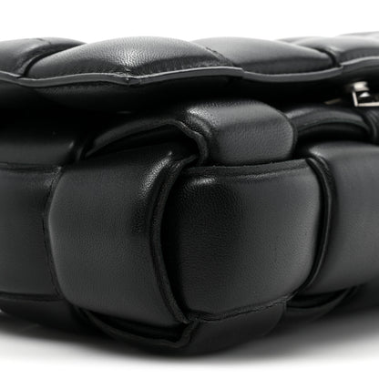 Bottega Veneta Nappa Maxi Intreccio Padded Cassette Crossbody Bag Black 8 of 14