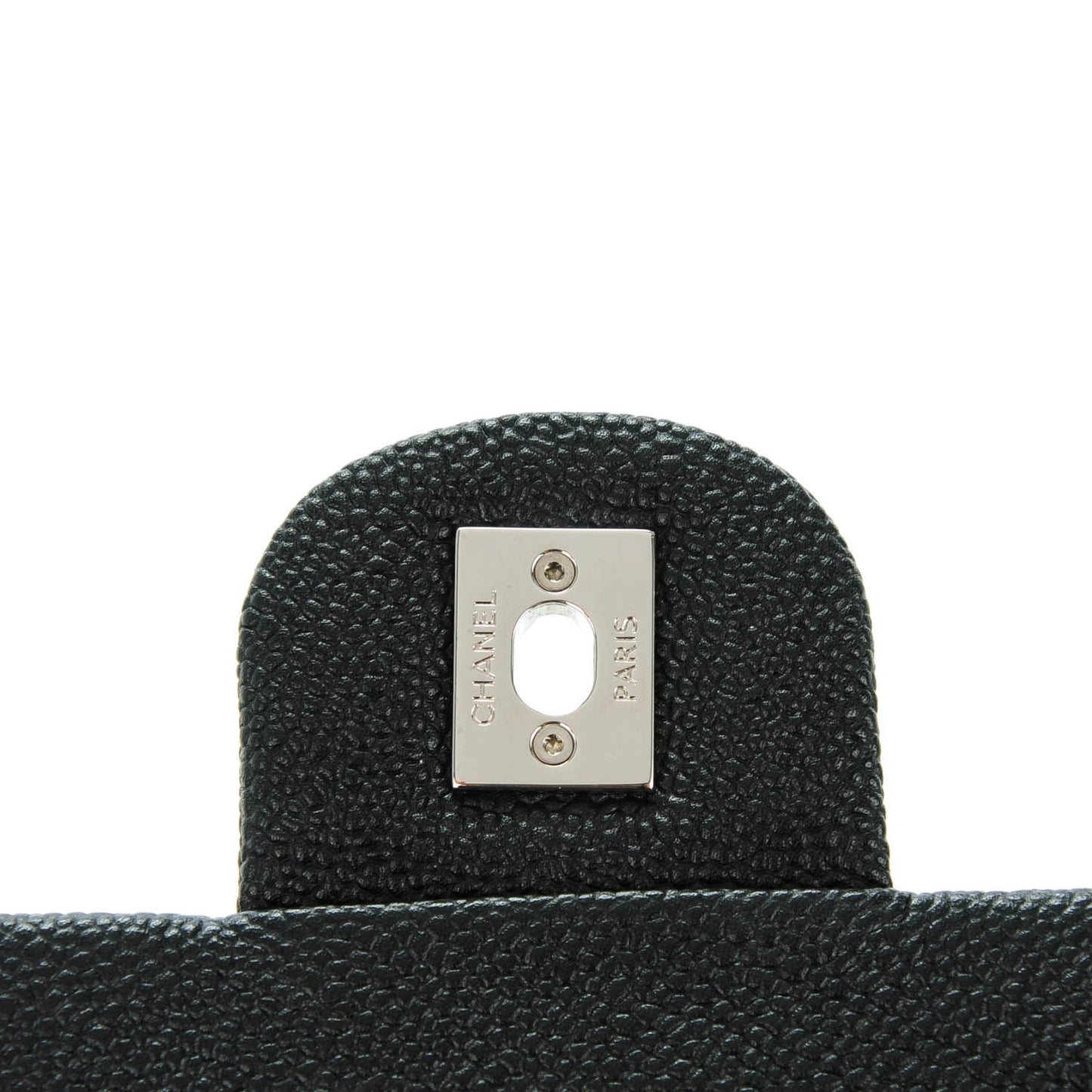 Caviar Quilted Jumbo Easy Flap Black