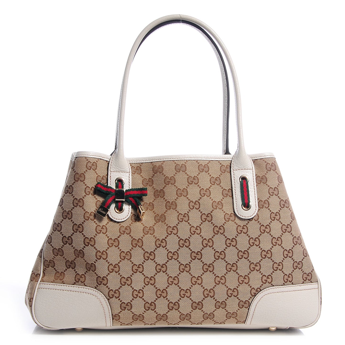 Monogram Medium Princy Tote Off White