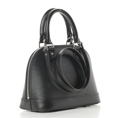 Louis Vuitton Epi Alma BB Black 3 of 12