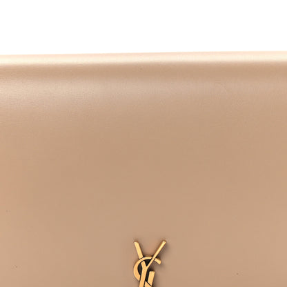 Saint Laurent Box Calfskin Mini Voltaire Shoulder Bag Dark Cork 9 of 12