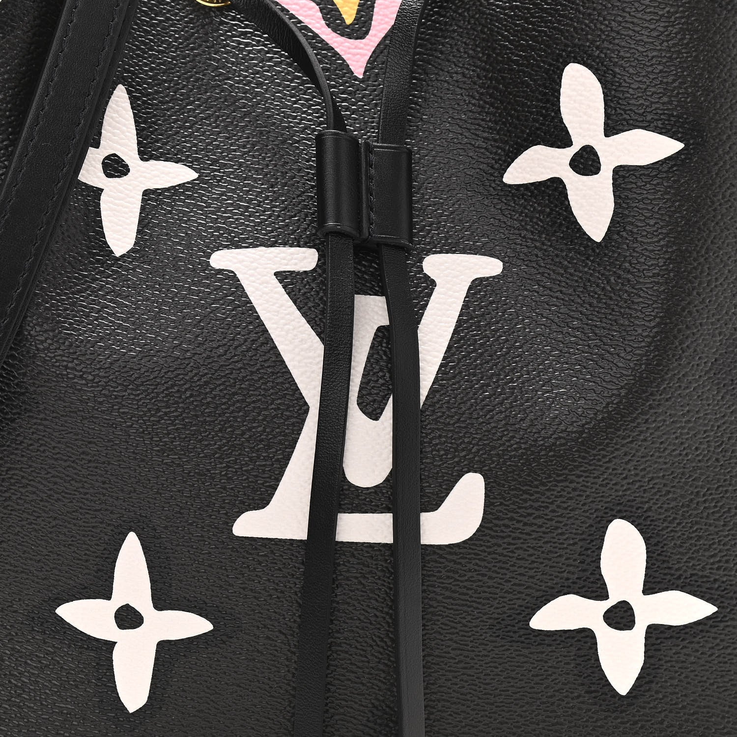 Louis Vuitton Monogram Giant Wild At Heart Neonoe MM Black 7 of 10