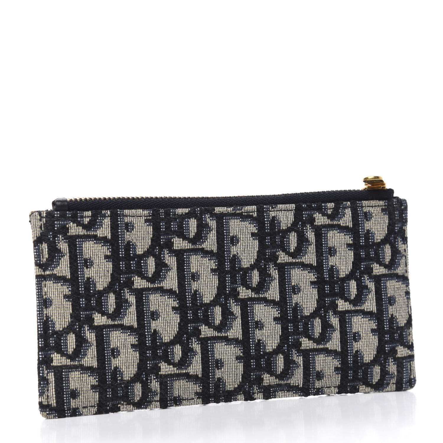 Christian Dior Oblique Dior Pouch Navy Blue 3 of 6