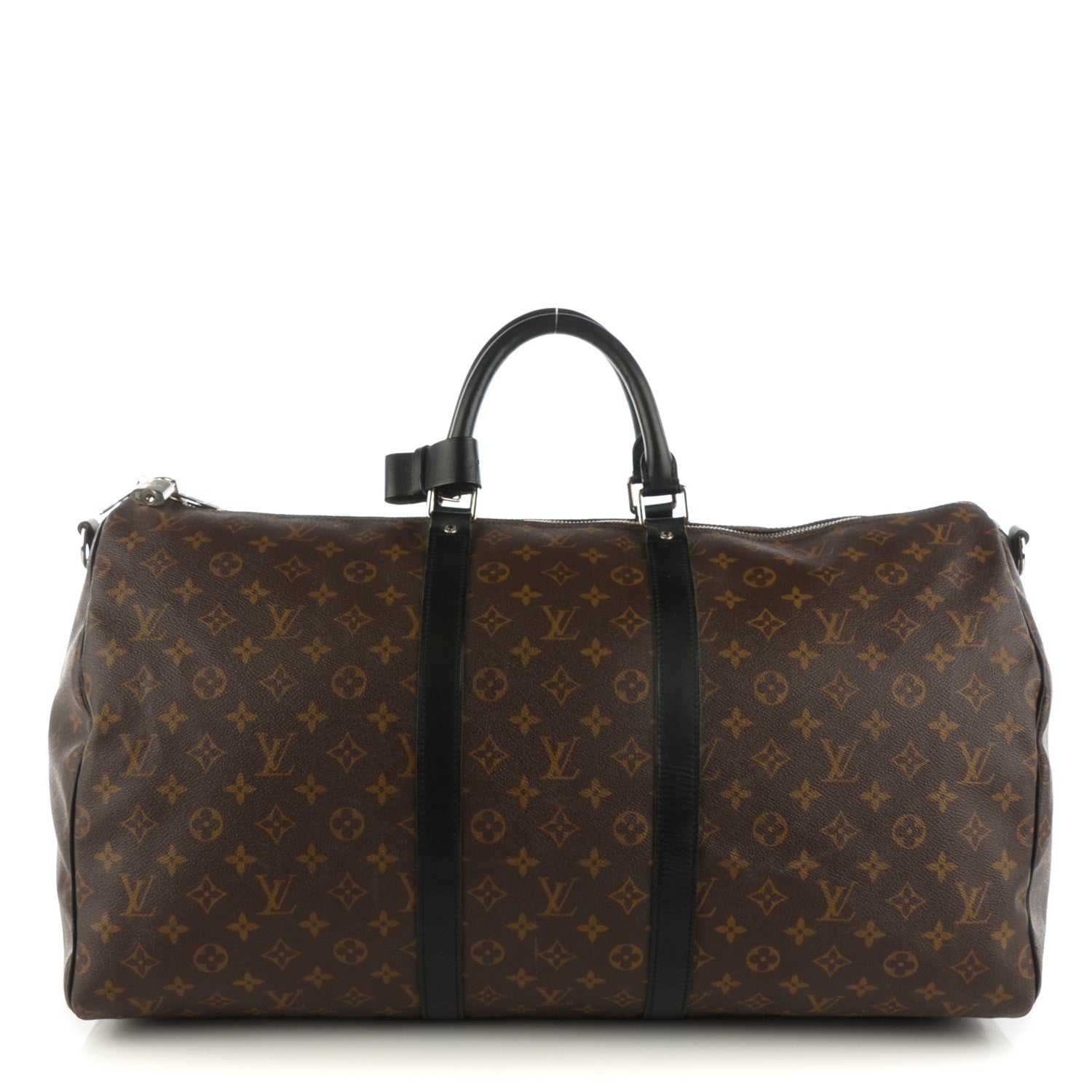 Louis Vuitton Monogram Macassar Keepall Bandouliere 55 1 of 7