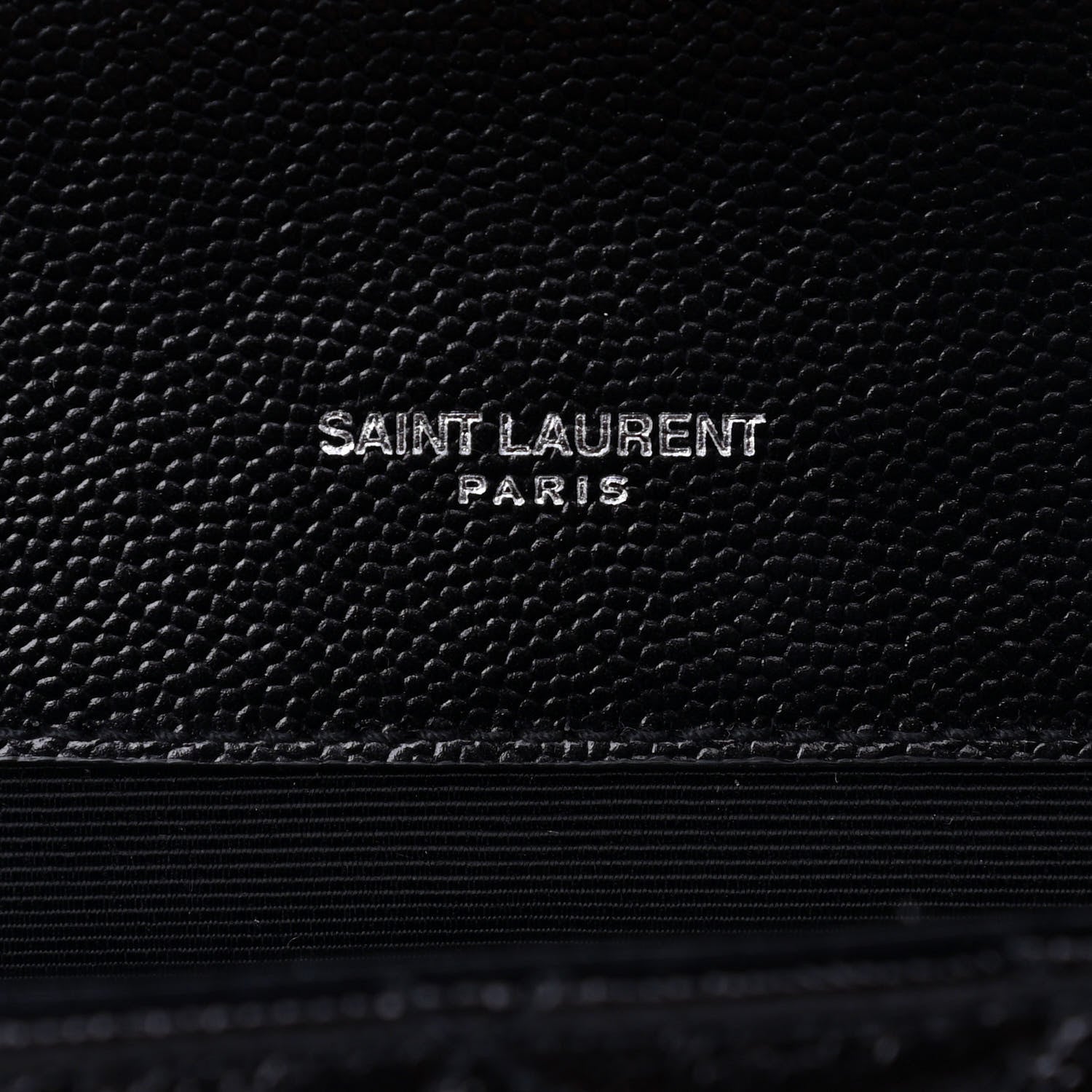 Saint Laurent Grain De Poudre Textured Mixed Matelasse Triquilt Small Monogram Satchel Black 5 of 8