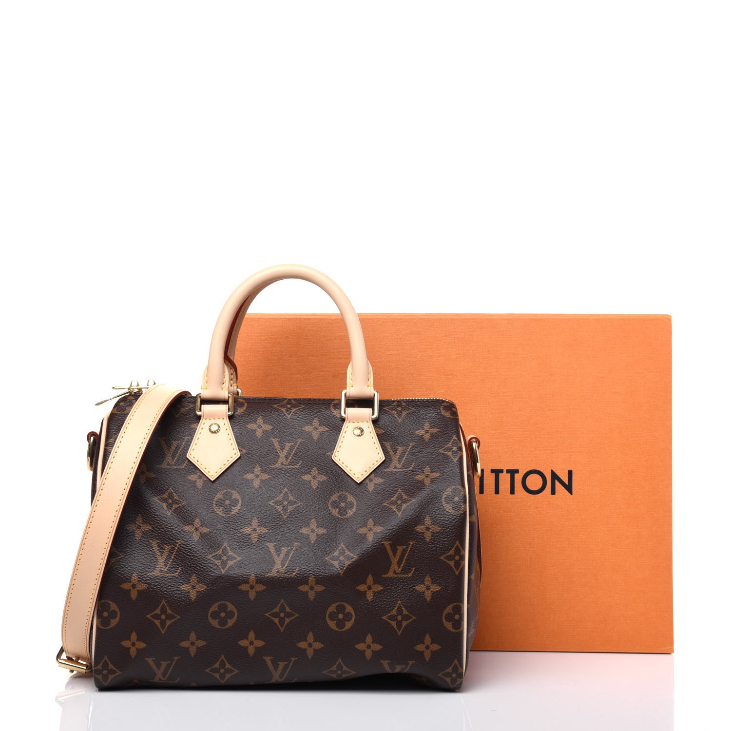 Louis Vuitton Monogram Speedy Bandouliere 25 14 of 14