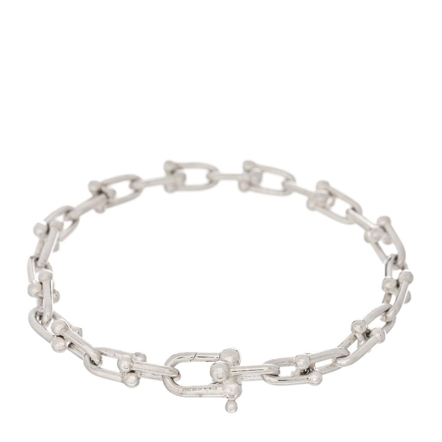 Tiffany Sterling Silver HardWear Link Bracelet 2 of 3