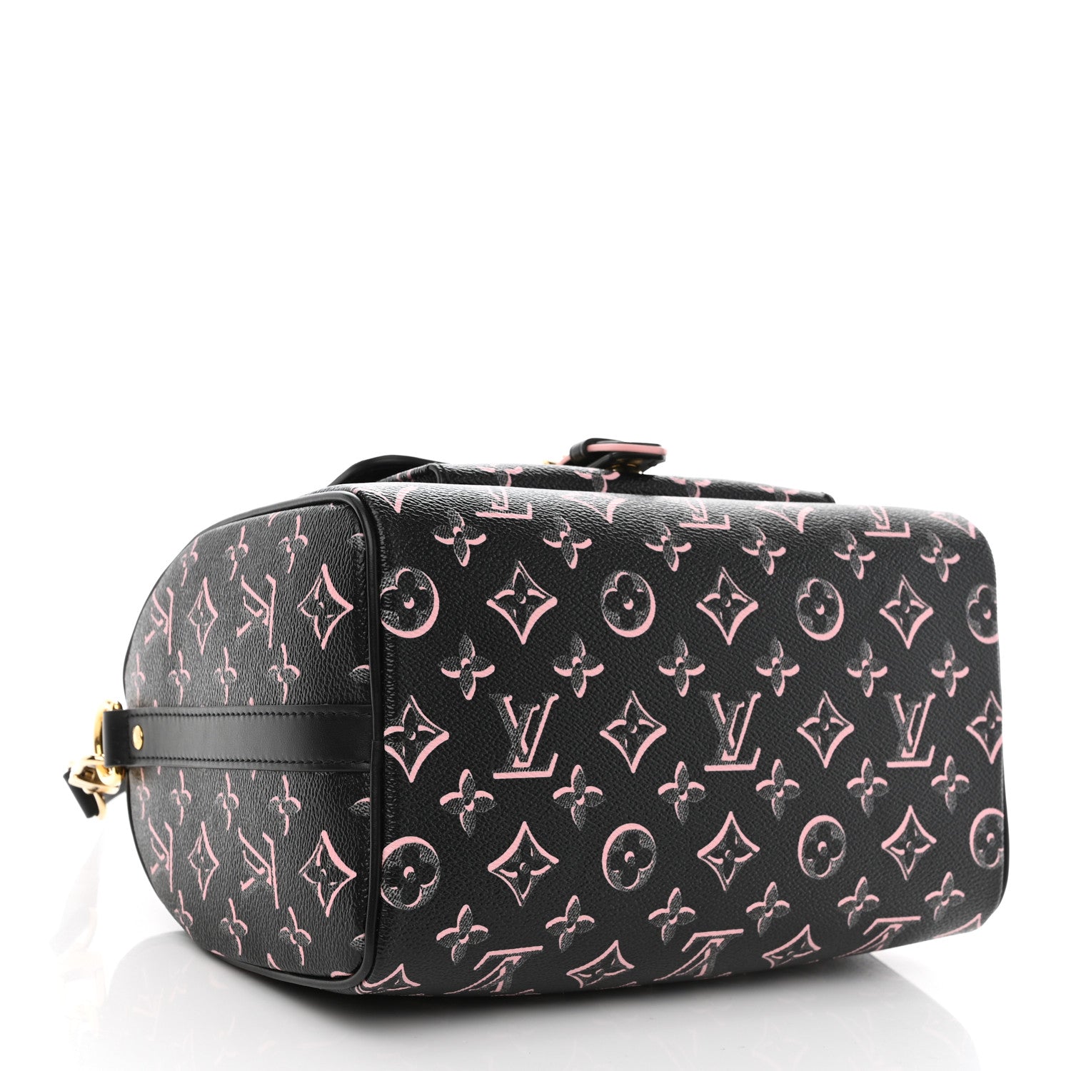 Louis Vuitton Monogram Fall for You Speedy Bandouliere 25 Black 4 of 10