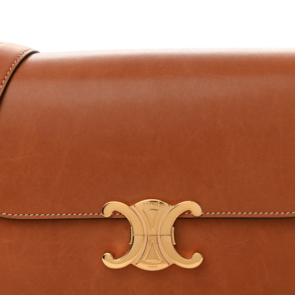 Celine Natural Calfskin Medium Triomphe Tan 8 of 12