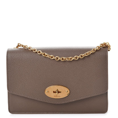 Mulberry Small Classic Grain Calfskin Small Darley Clay 1 of 9