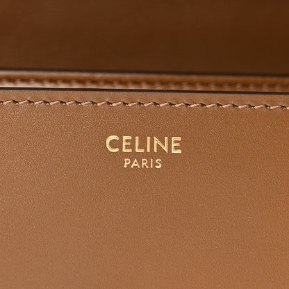 Celine Box Calfskin Teen Classic Box Flap Bag Camel 6 of 9