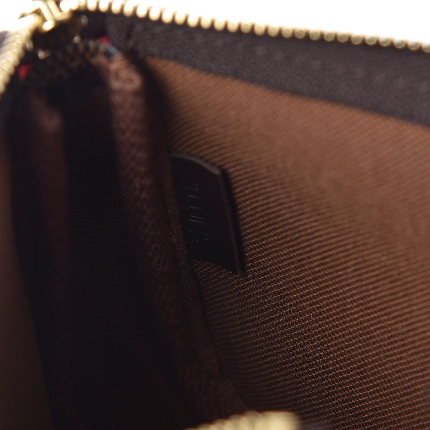 Damier Ebene 2015 Christmas Animation Mini Pochette Accessories
