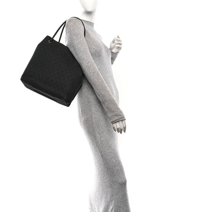 Gucci Canvas Monogram Gifford Shopping Tote Black 2 of 11