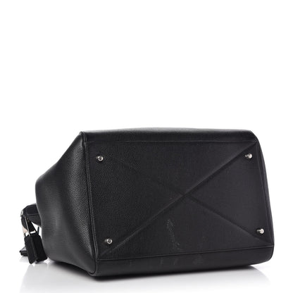 Marc Jacobs Textured Calfskin Large Incognito Satchel Black 4 of 9