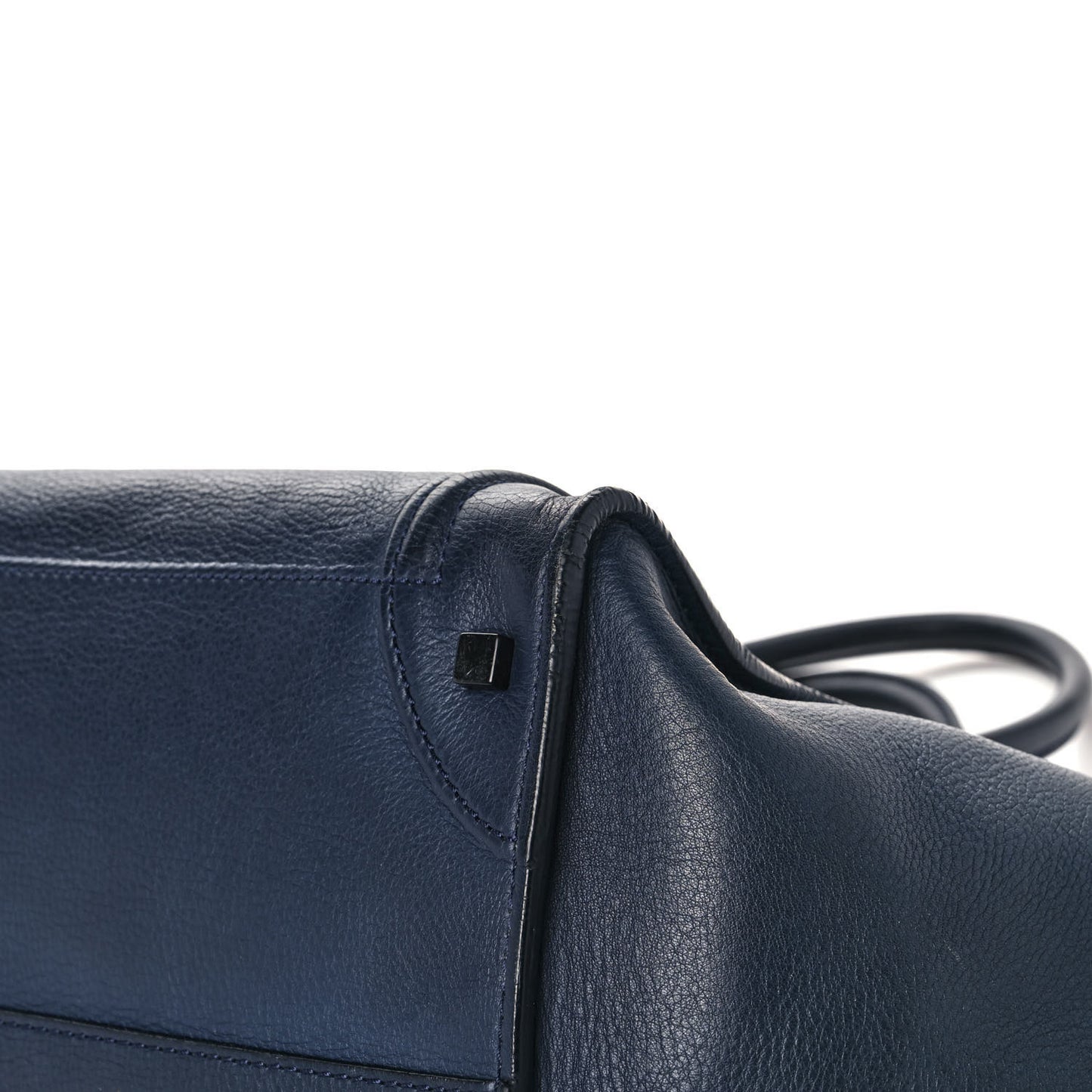 Grained Calfskin Medium Phantom Luggage Indigo
