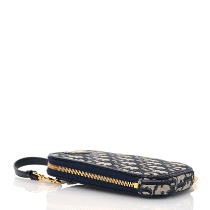 Christian Dior Oblique 30 Montaigne Phone Holder Blue 4 of 14