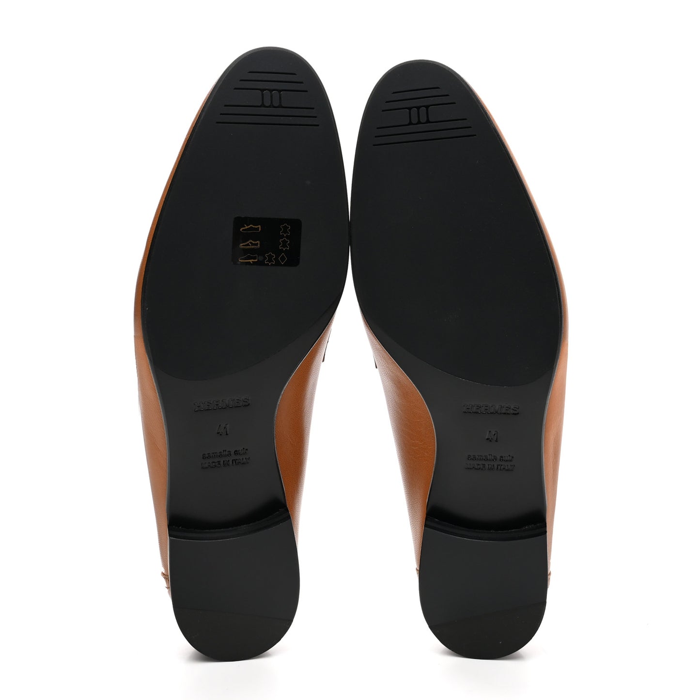 Goatskin Womens Royal Loafers 41 Naturel