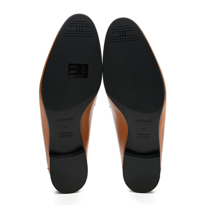 Hermes Goatskin Womens Royal Loafers 41 Naturel 5 of 9