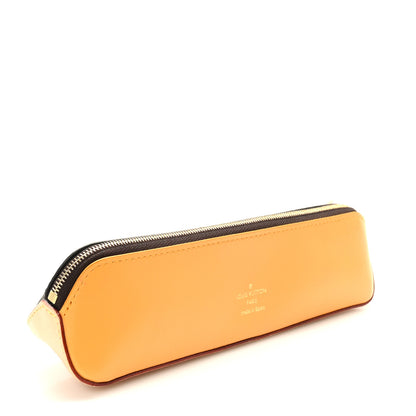 Louis Vuitton Monogram 2022 Christmas Animation New York Soho Pencil Pouch Yellow Yellow 3 of 7