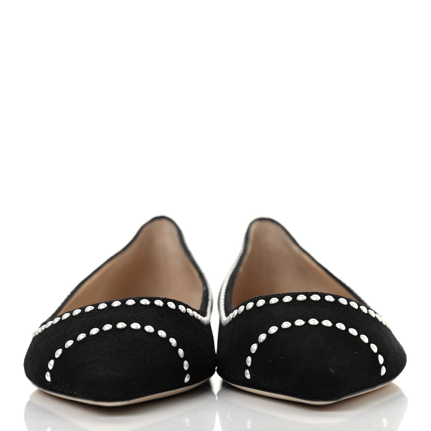 Suede Romy Flats 39.5 Black