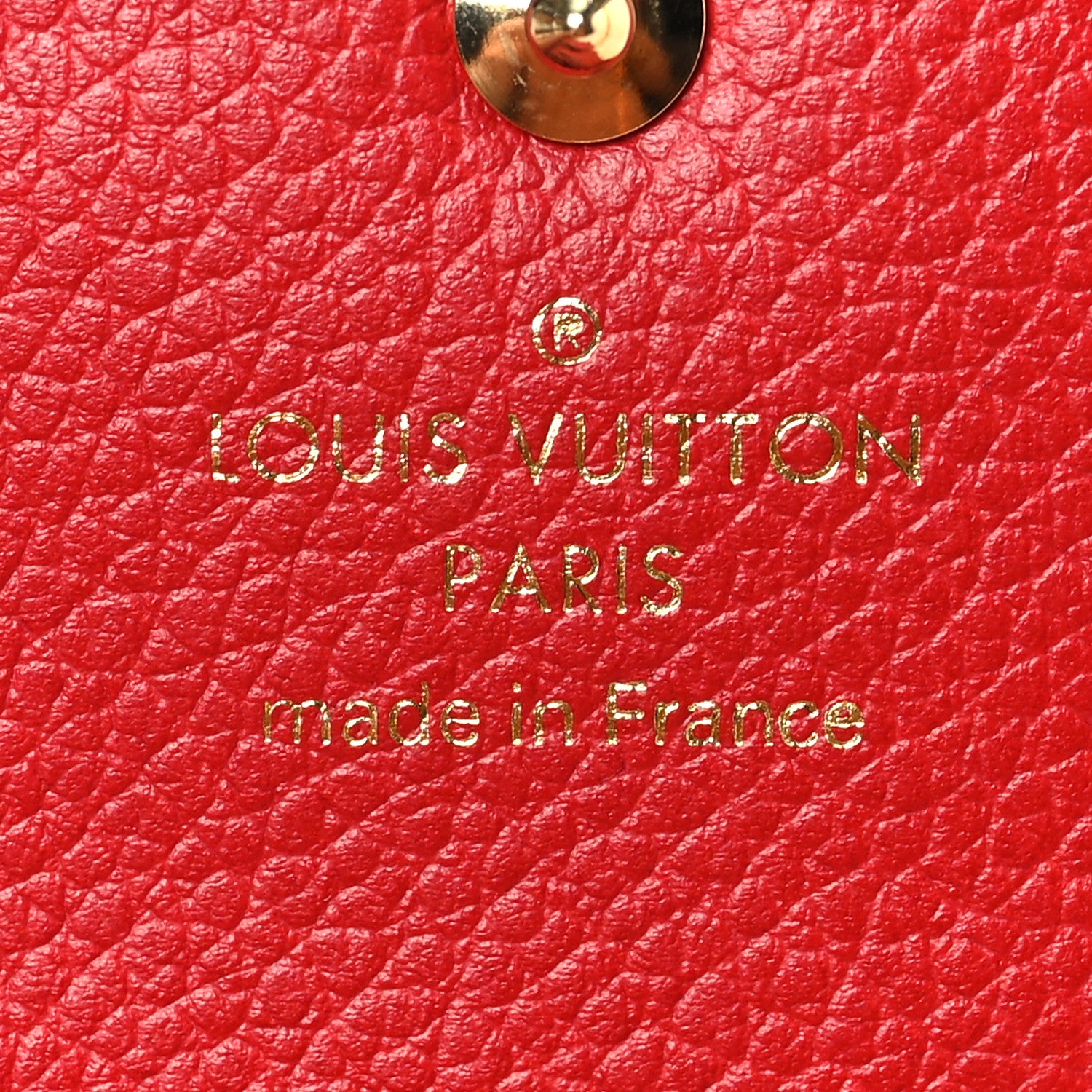 Louis Vuitton Empreinte Key Pouch Cherry 6 of 7