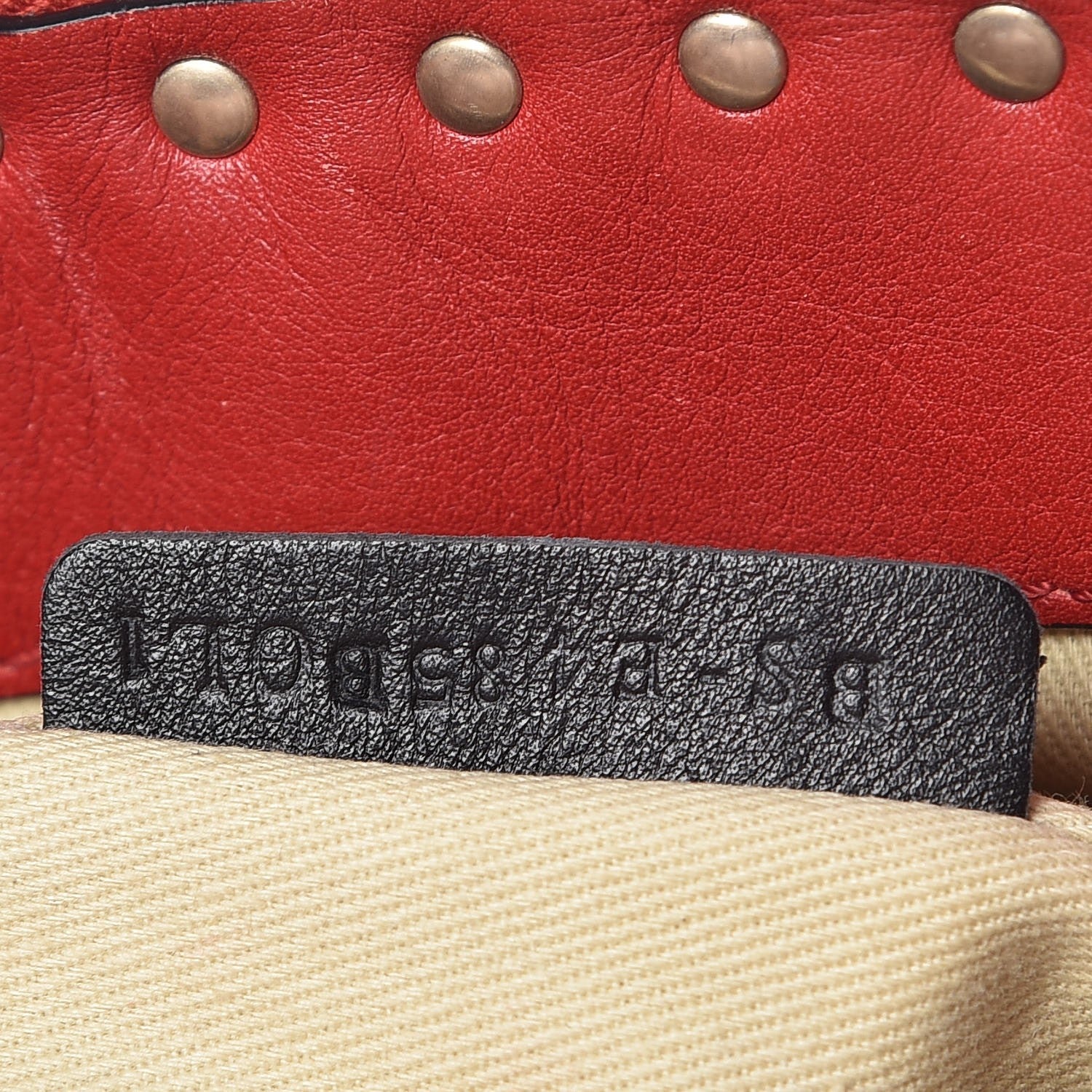 Valentino Garavani Calfskin Rockstud Top Handle Satchel Rosso Valentino 17 of 18