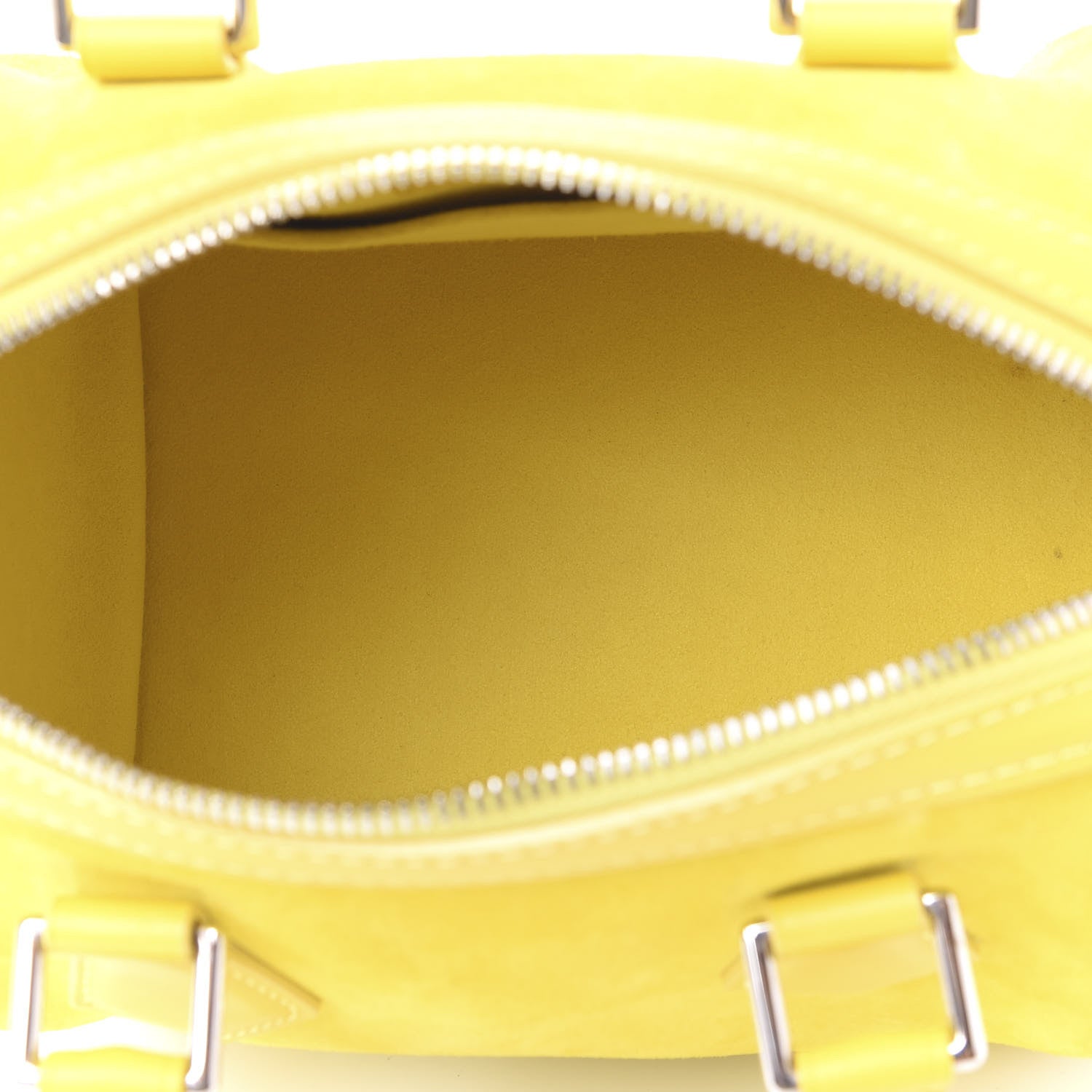 Louis Vuitton Suede Cubic Illusion Speedy Cube PM Yellow 4 of 13