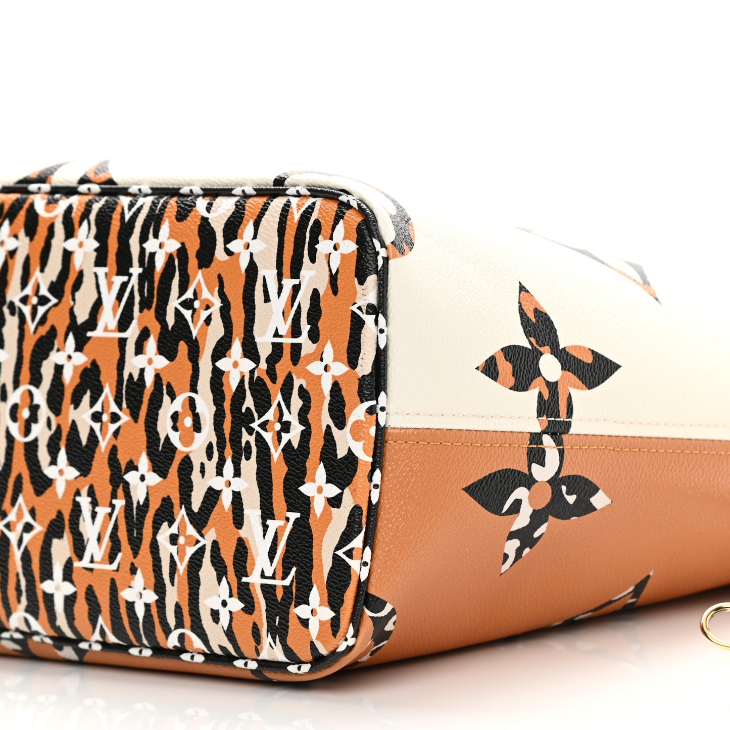 Monogram Giant Jungle Neverfull MM Ivory